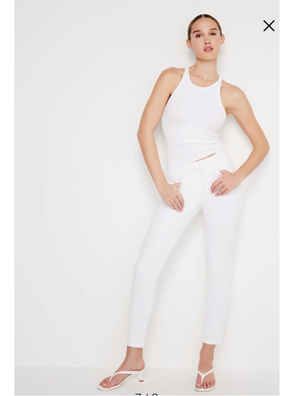 Good American Good Skinny Crop Jeans